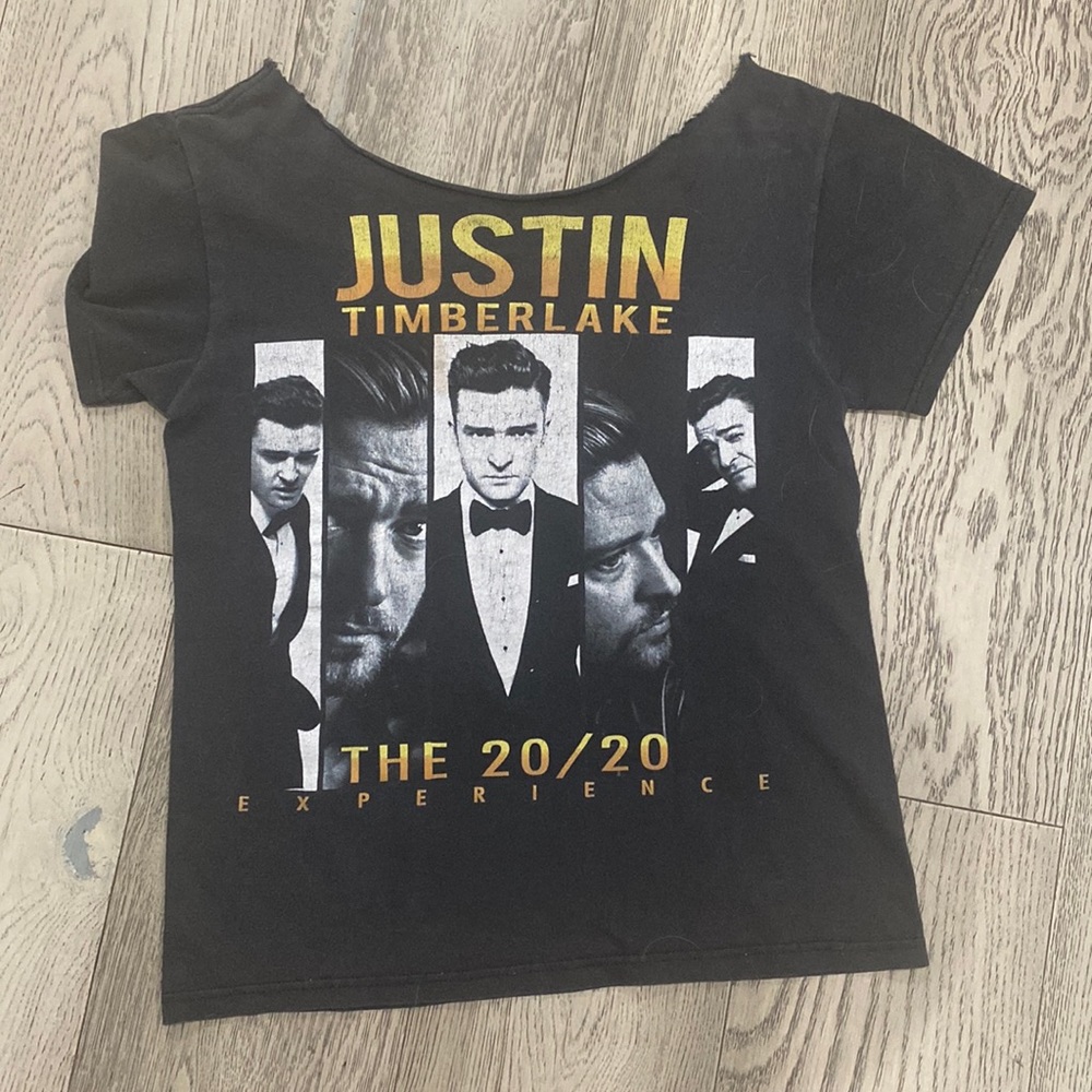 justin timberlake tour shirt